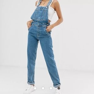 Asos design original denim jean overalls